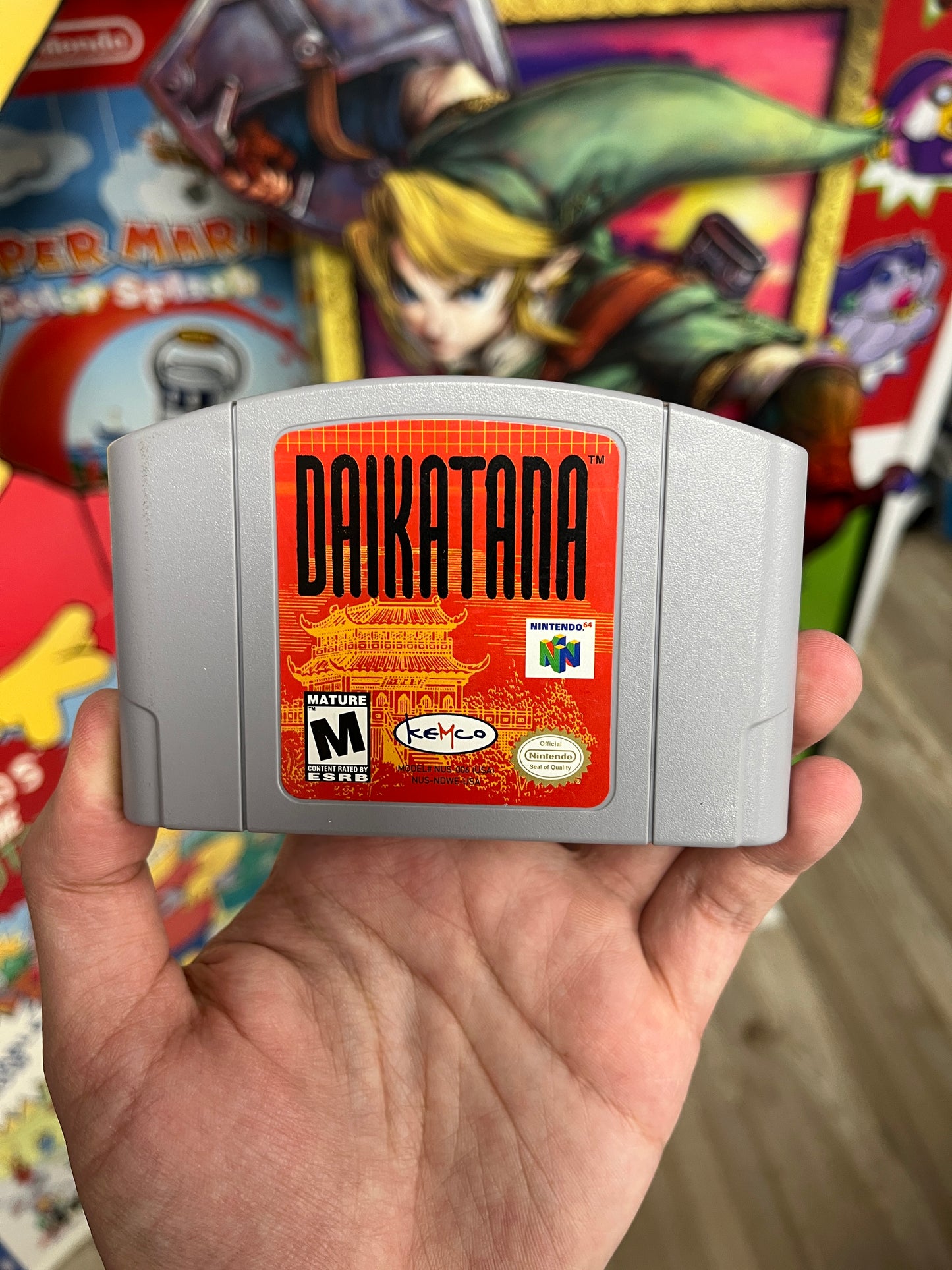Daikatana N64 Complete Clean Grail