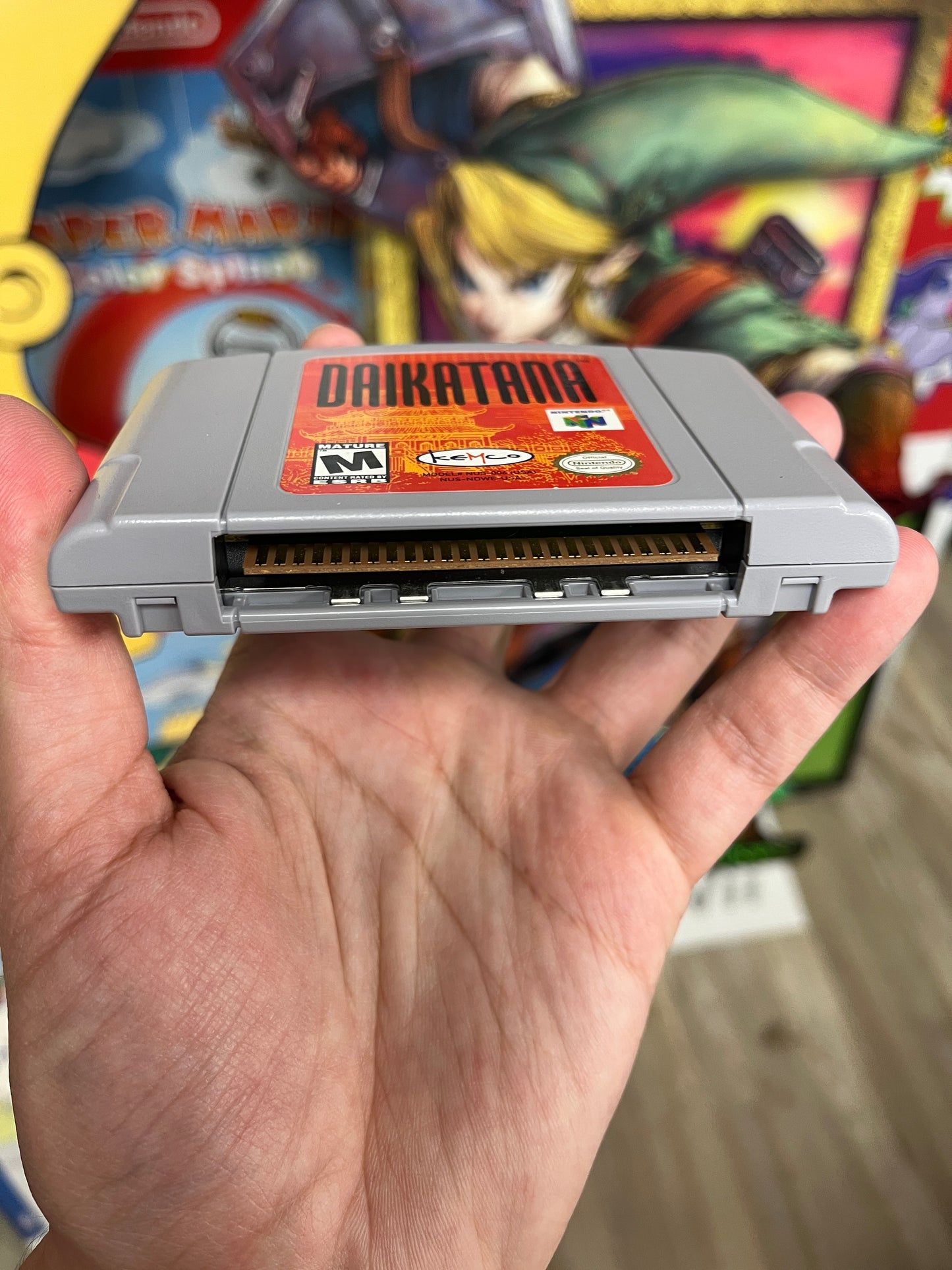 Daikatana N64 Complete Clean Grail