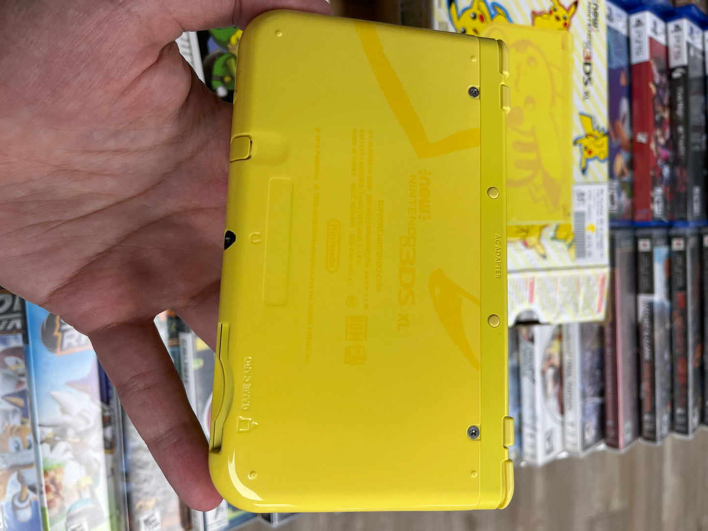 New 3DS XL Pikachu Edition Boxed Complete CLEAN (Reshelled)