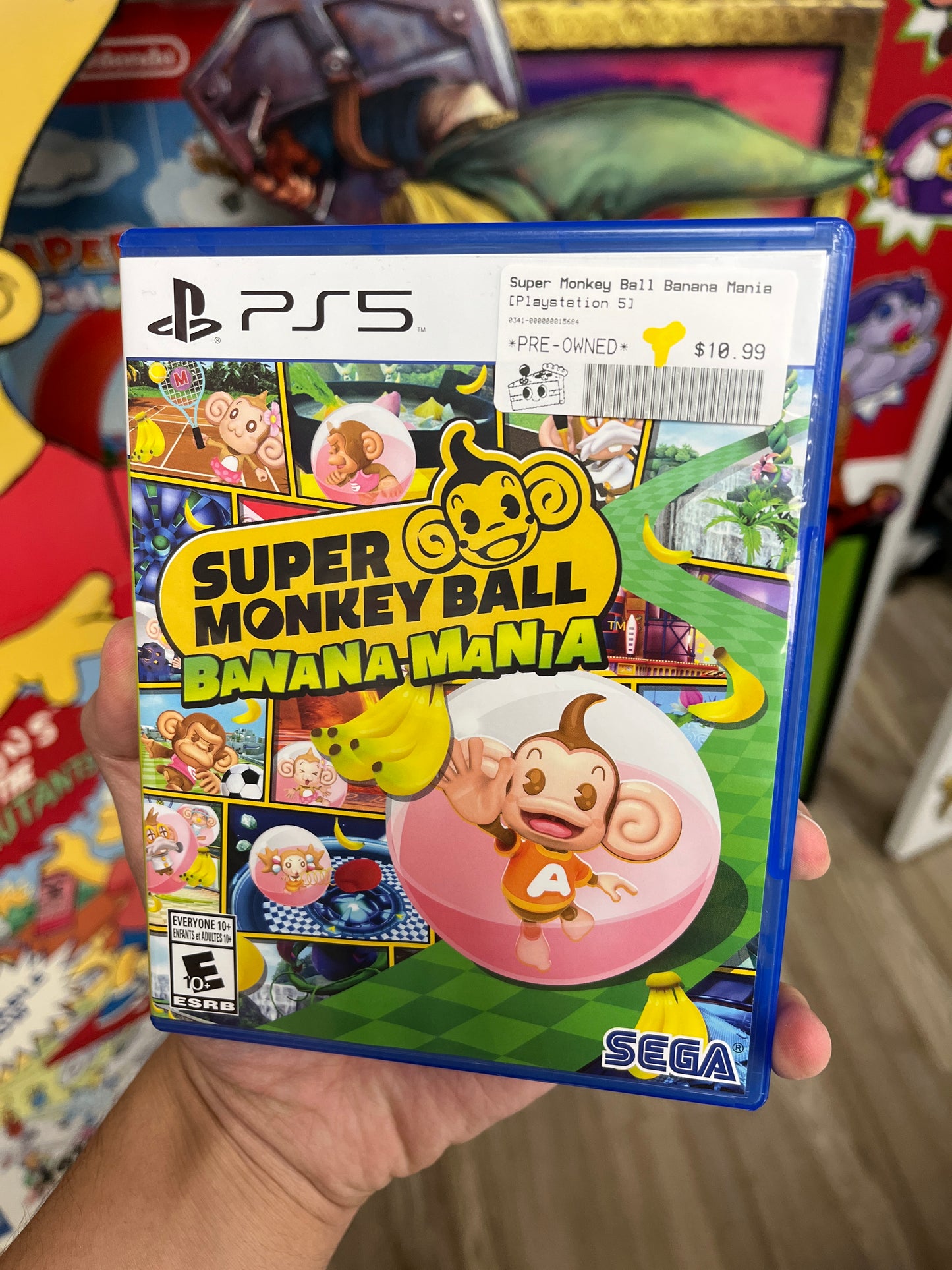 Super Monkey Ball Banana Mania PS5 Complete