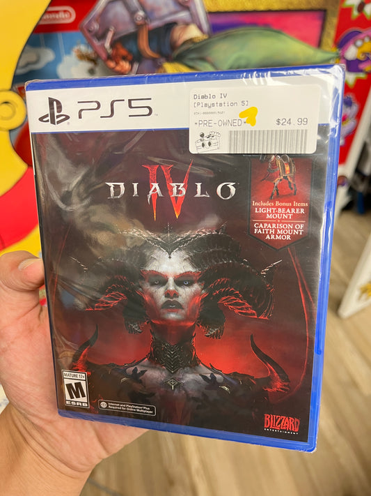 Diablo IV PS5 Sealed