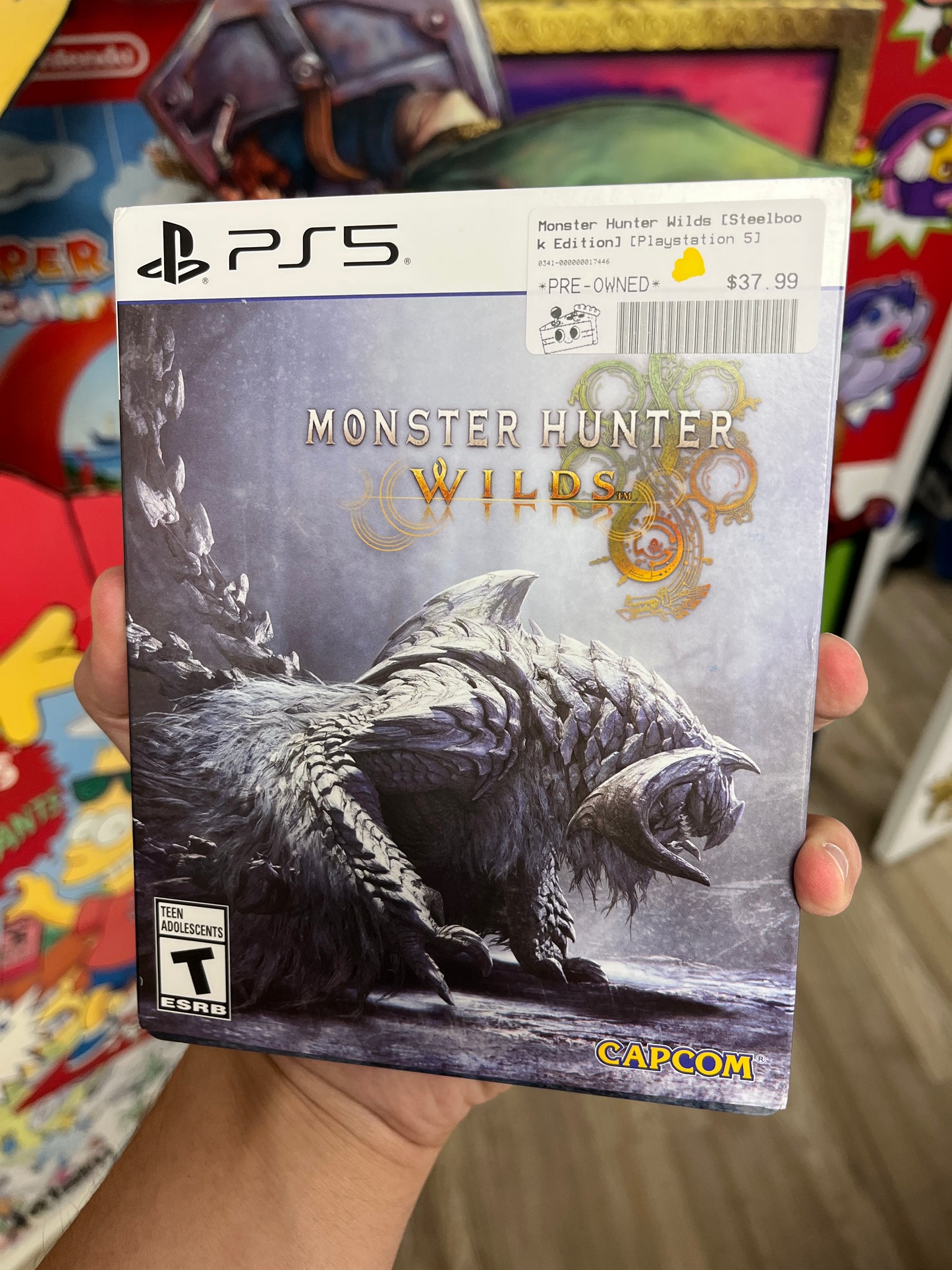 Monster Hunter Wilds PS5 Steelbook Complete