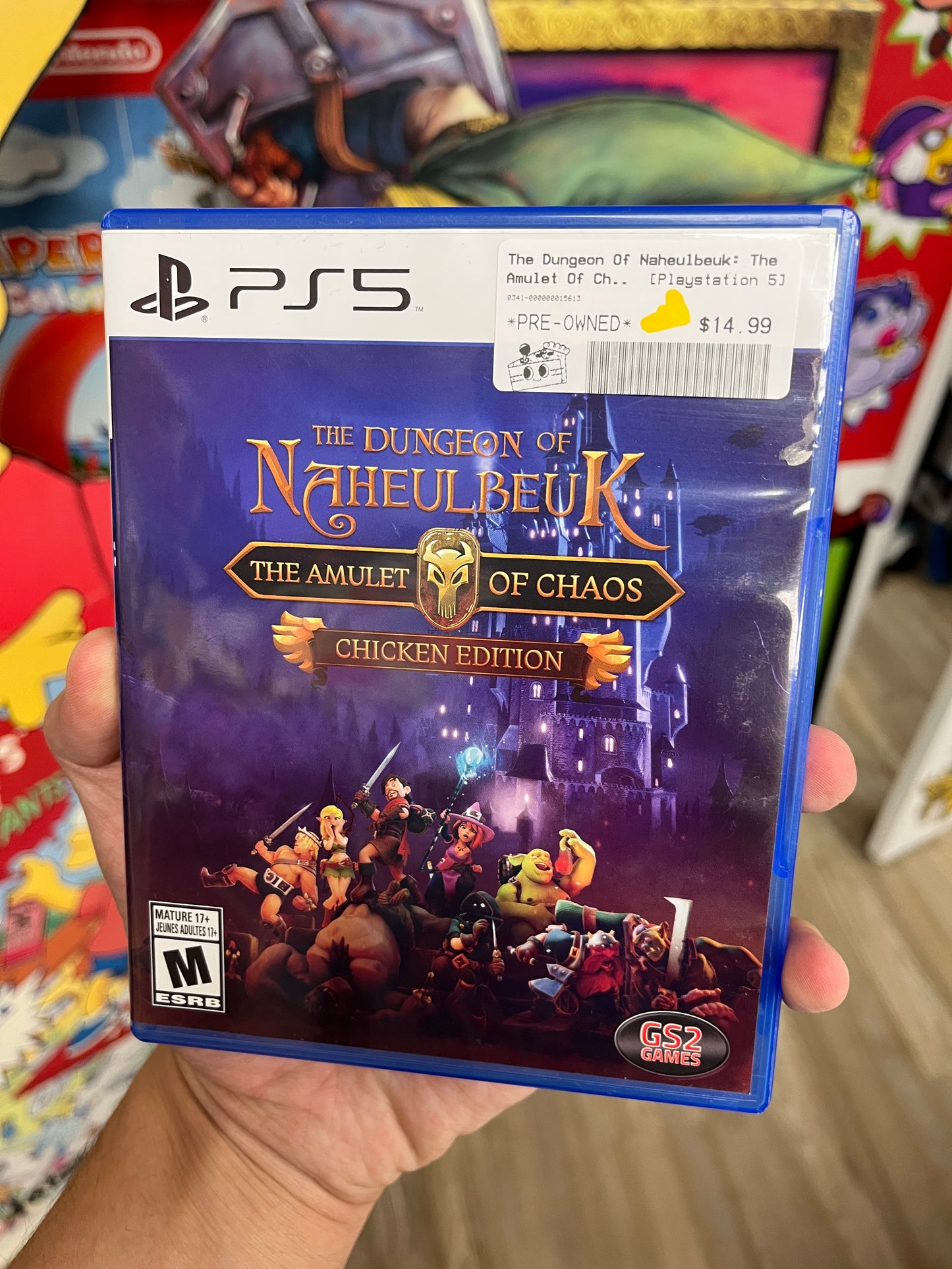 Dungeon of Naheulbeuk PS5 Complete