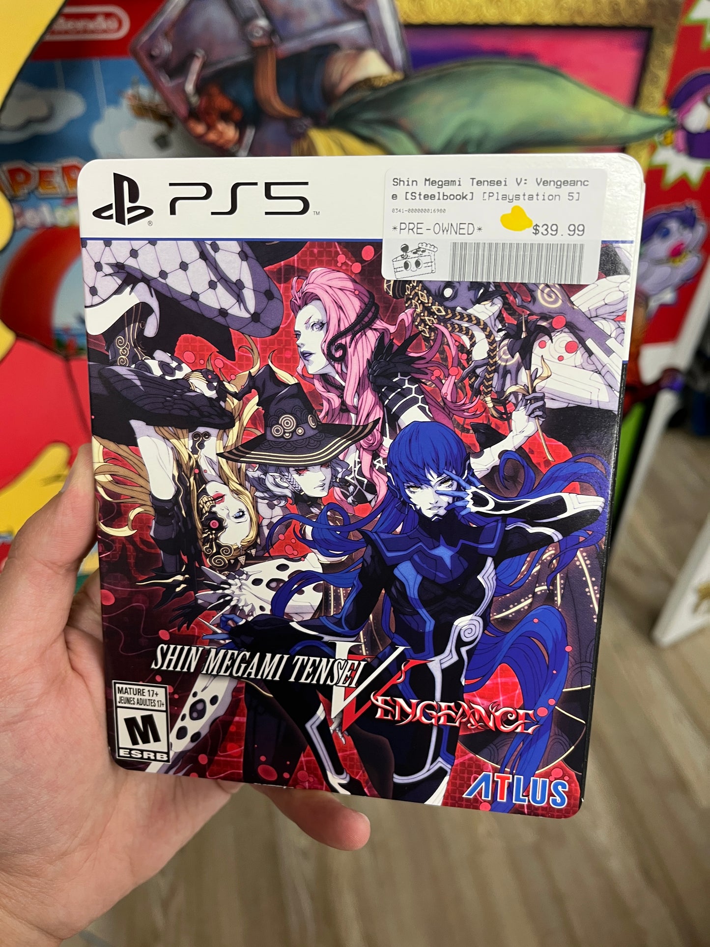 Shin Megami Tensei V: Vengeance Steelbook PS5 Complete