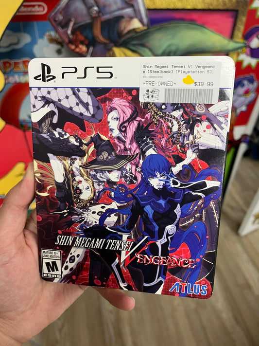 Shin Megami Tensei V: Vengeance Steelbook PS5 Complete
