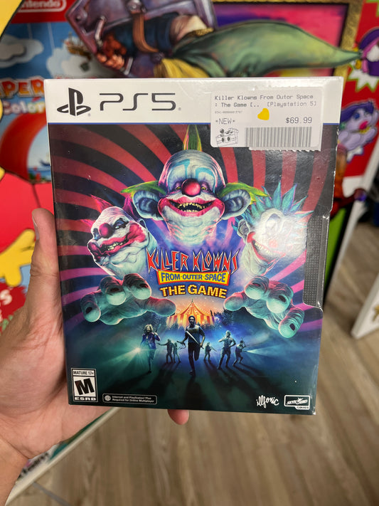 Killer Klowns From Outer Space Special Editon PS5 Sealed