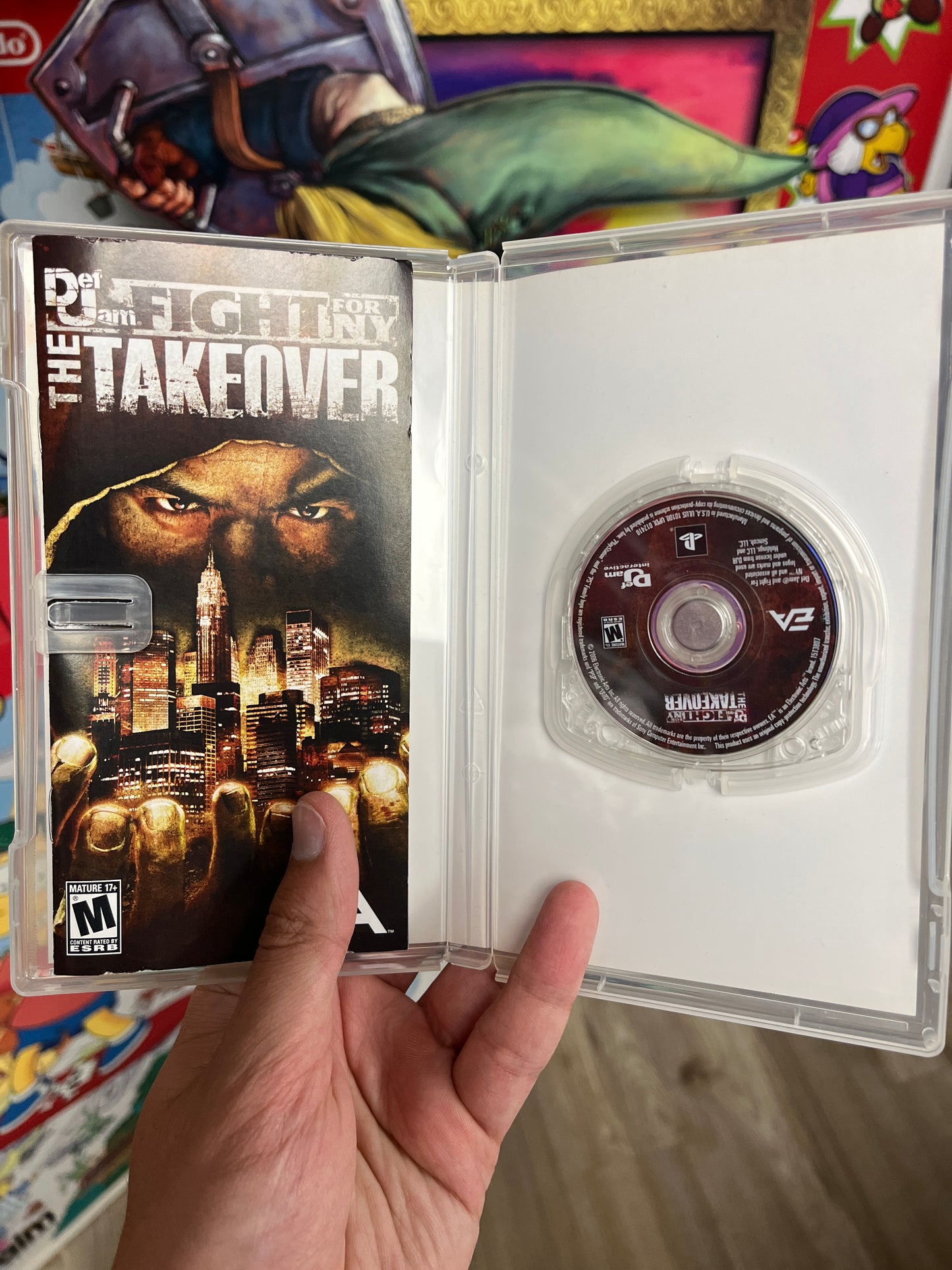 Def Jam Fight for NY The Takeover PSP Complete Rare