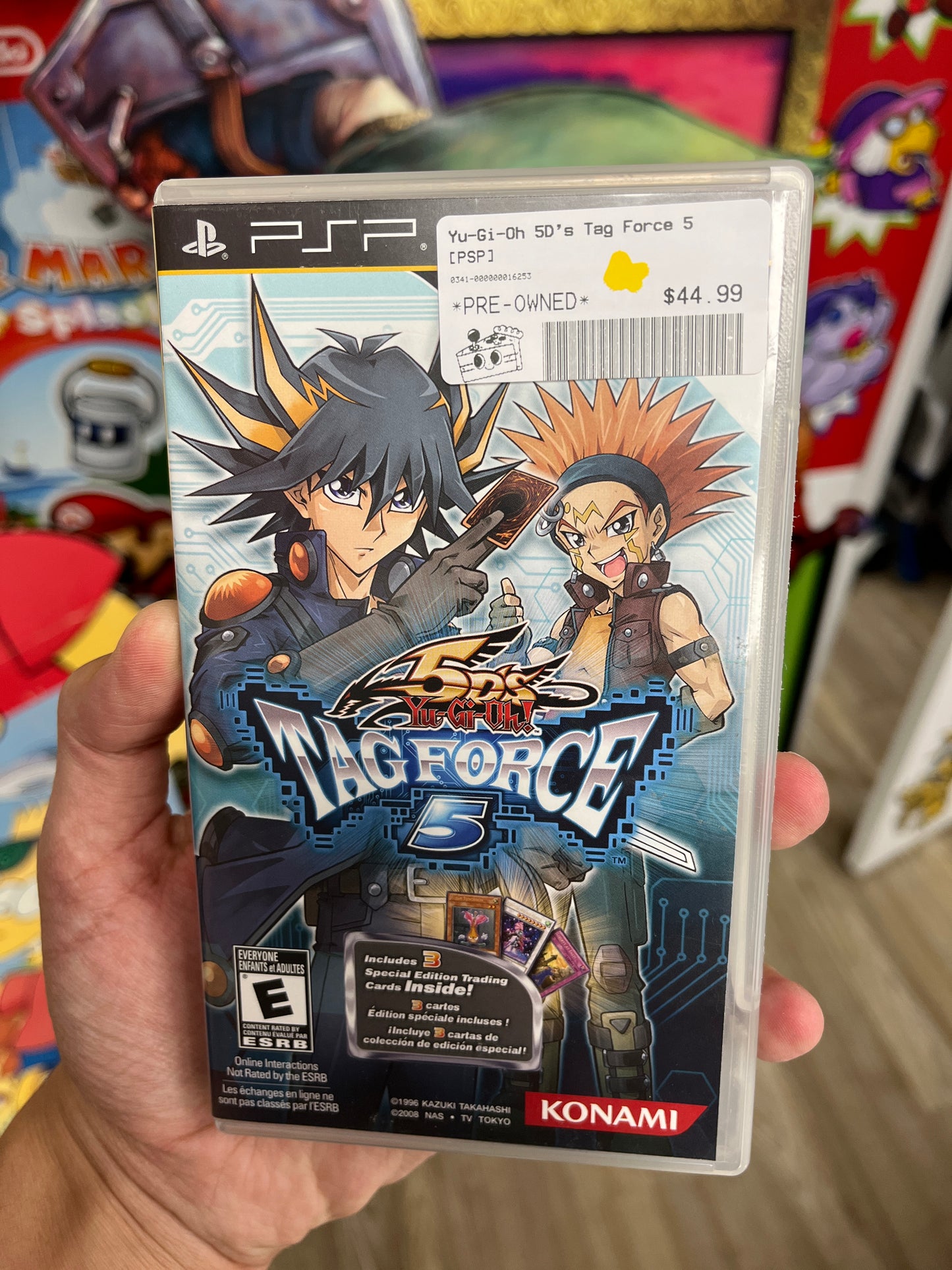 Yu-Gi-Oh 5D's Tag Force 5 PSP Complete