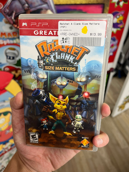 Ratchet & Clank Size Matters PSP Complete