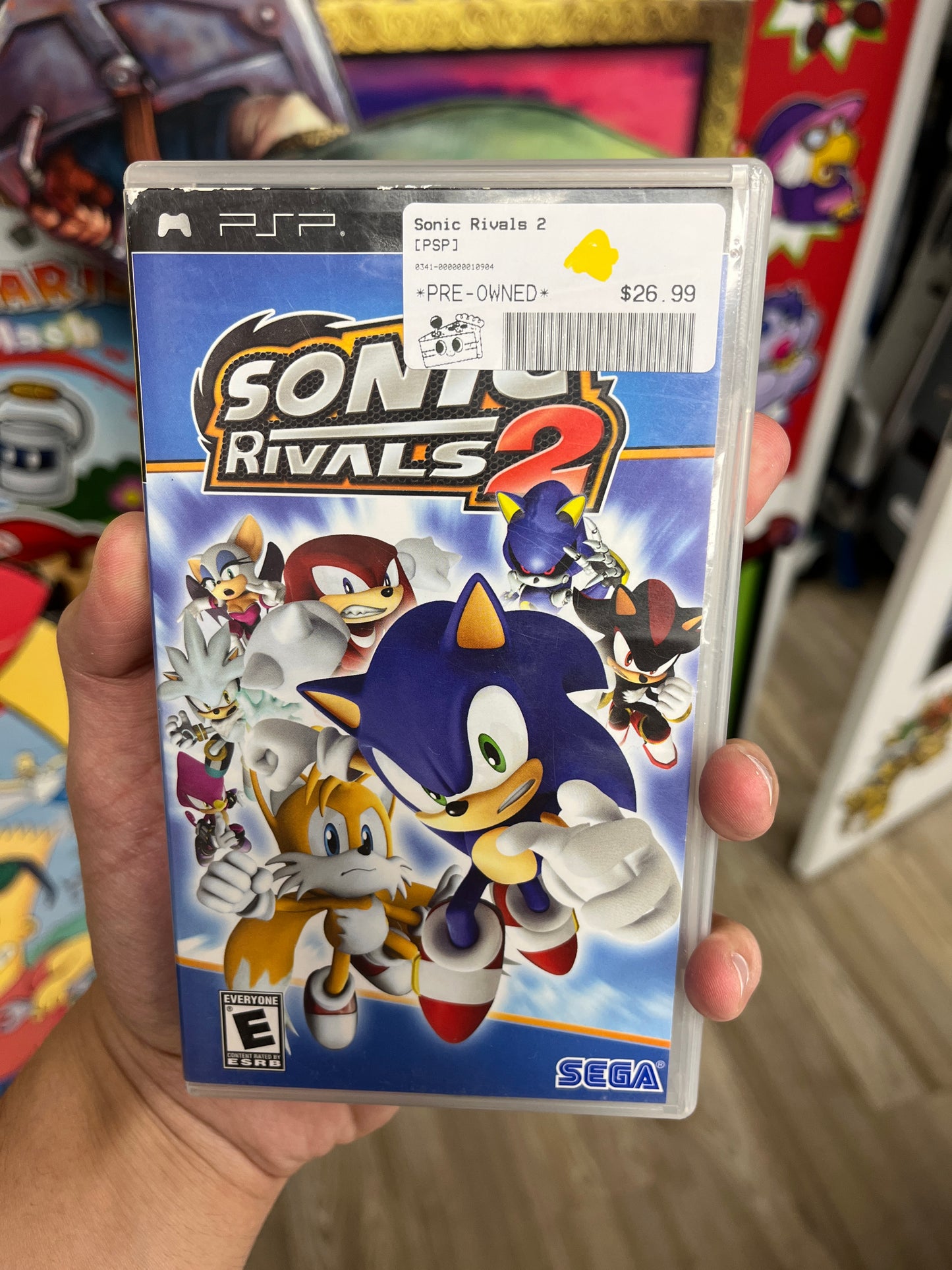 Sonic Rivals 2 PSP Complete