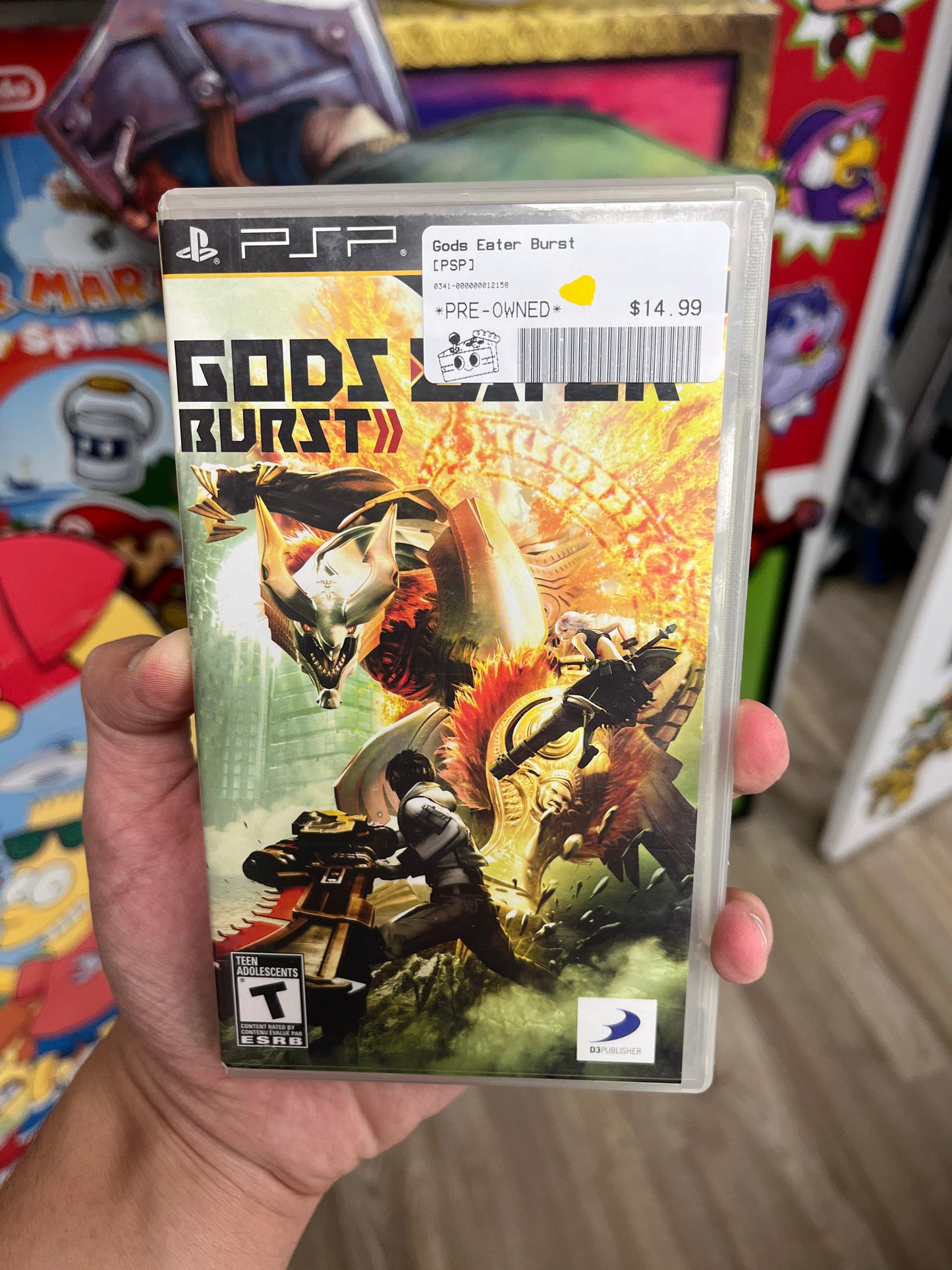 Gods Eater Burst PSP Complete