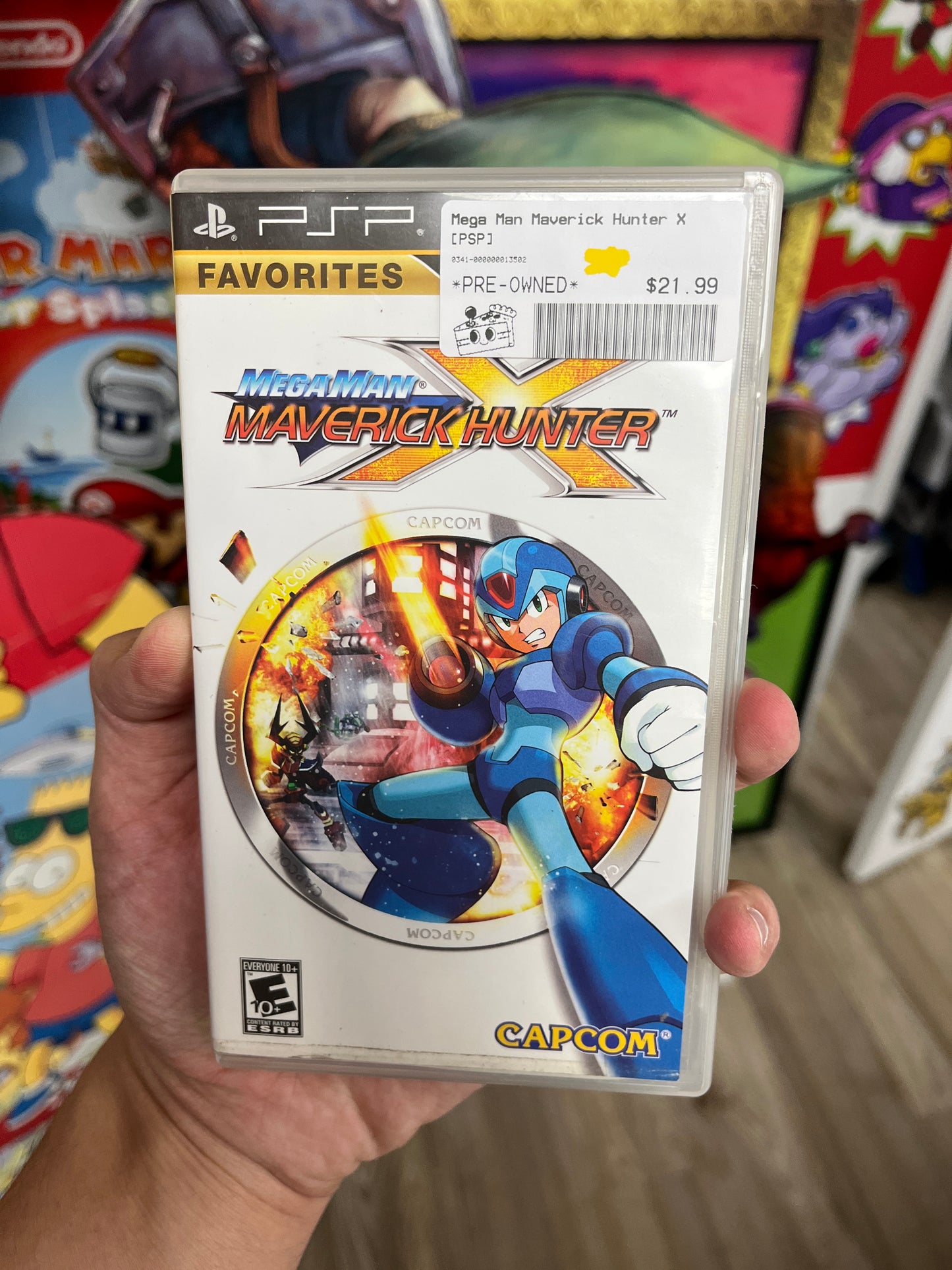 Mega Man Maverick Hunter X PSP Complete
