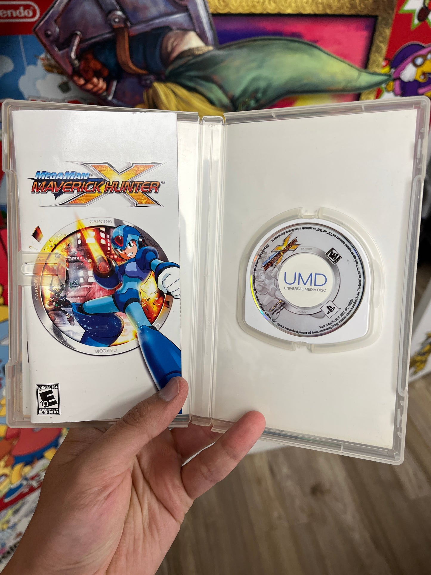 Mega Man Maverick Hunter X PSP Complete
