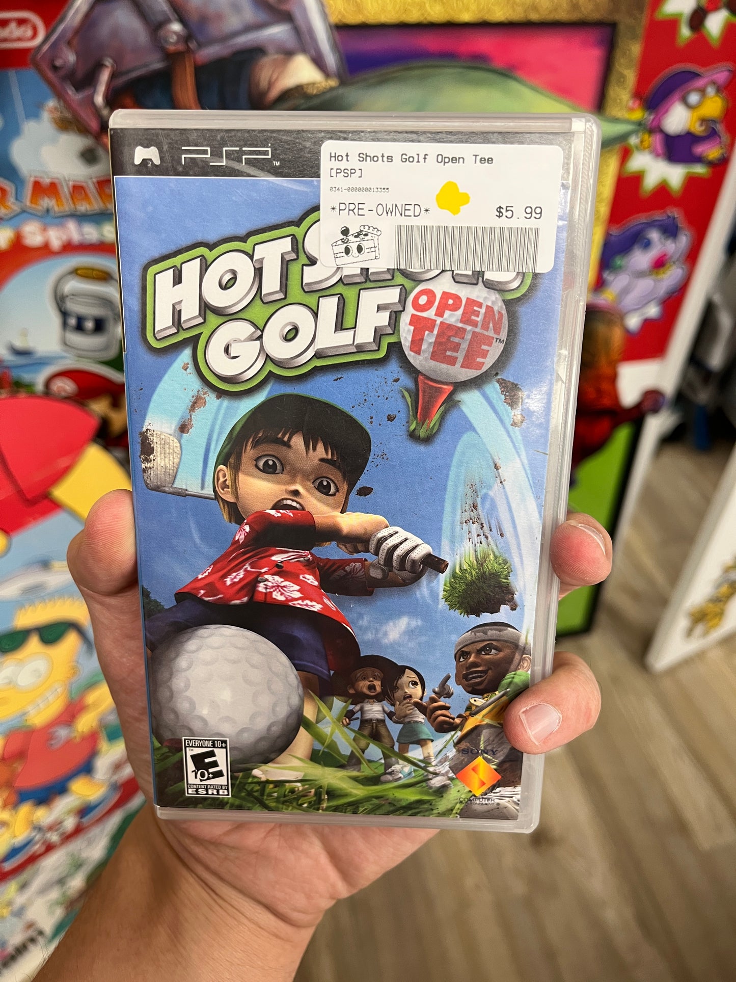 Hot Shots Golf Open Tee PSP Complete