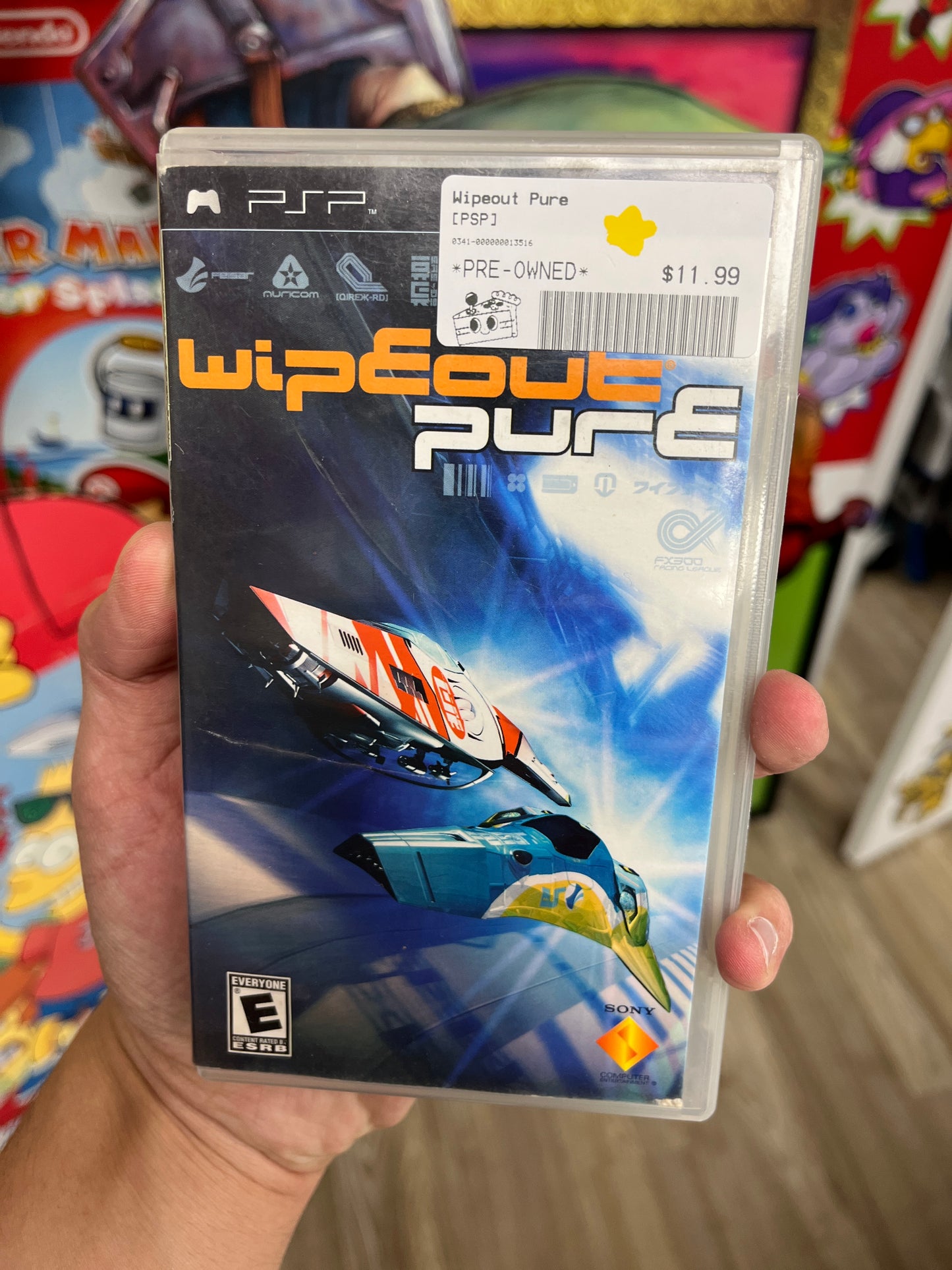 Wipeout Pure PSP Complete