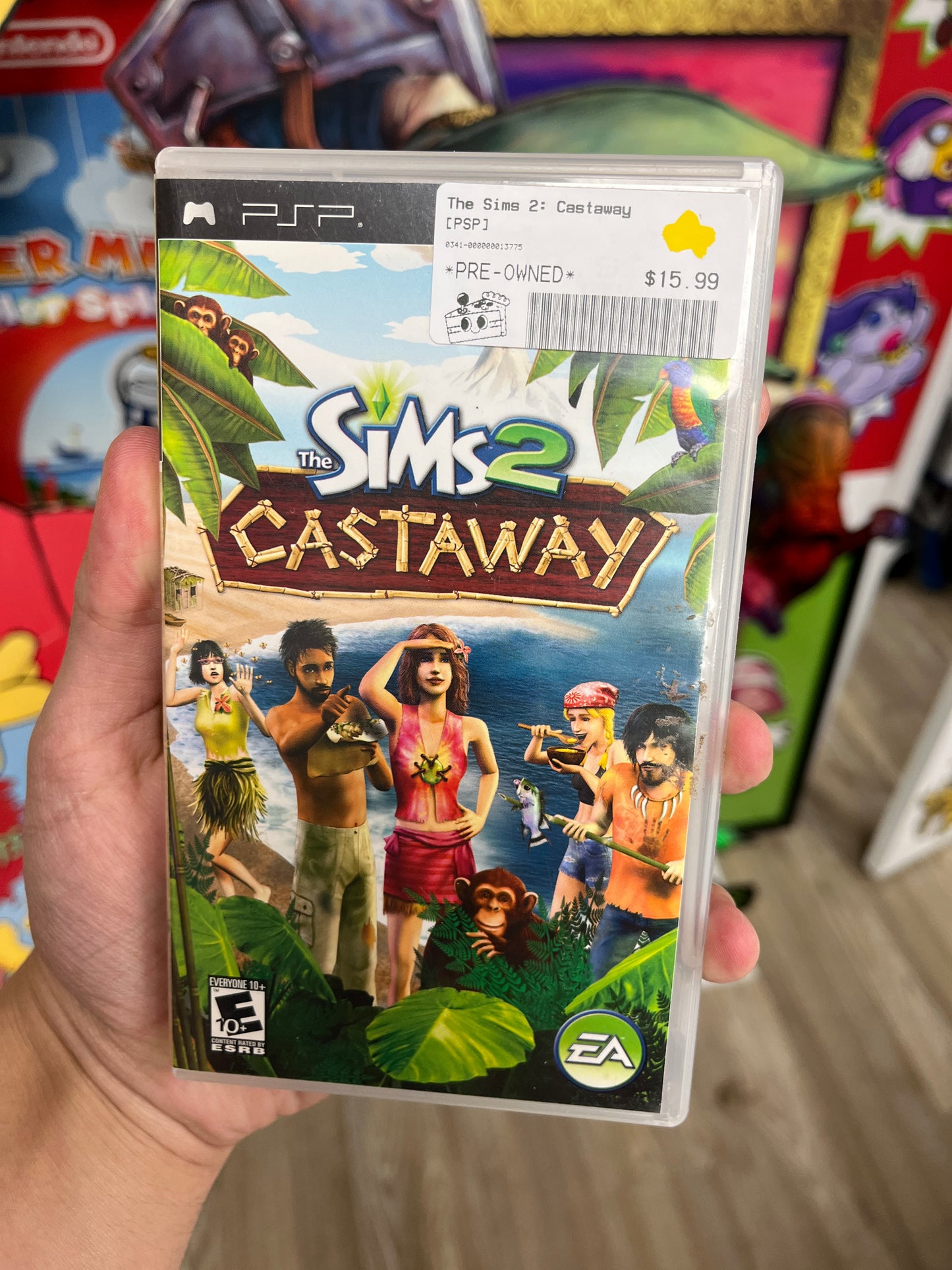 Sims 2 Castaway PSP Boxed