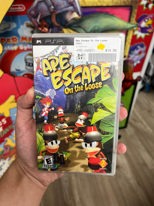 Ape Escape On the Loose PSP Complete