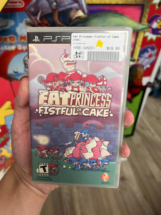 Fat Princess Fistful of Cake PSP Boxed