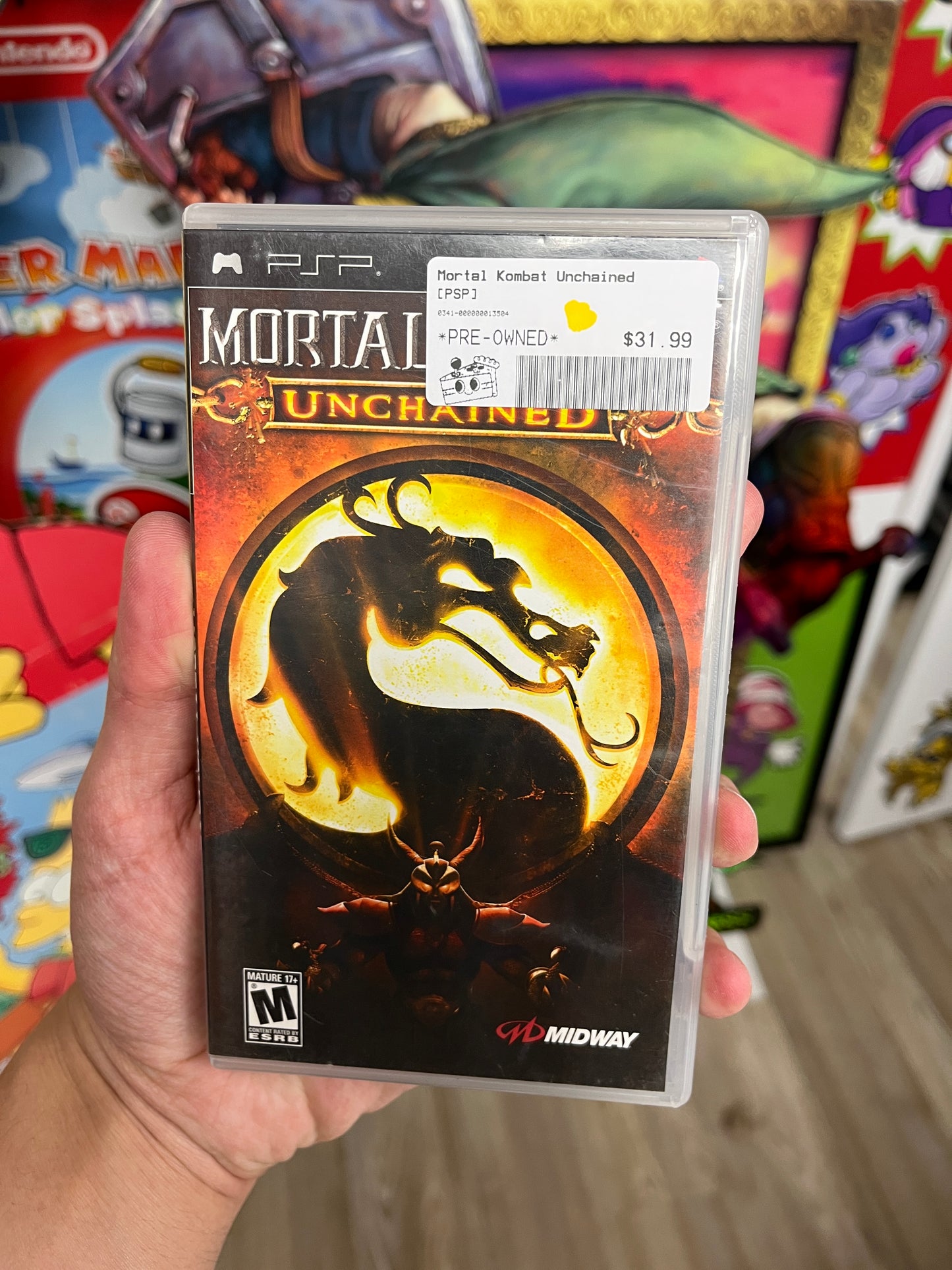 Mortal Kombat Unchained PSP Complete