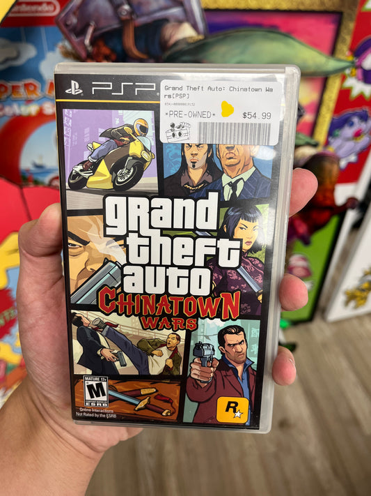 Grand Theft Auto Chinatown Wars PSP Complete