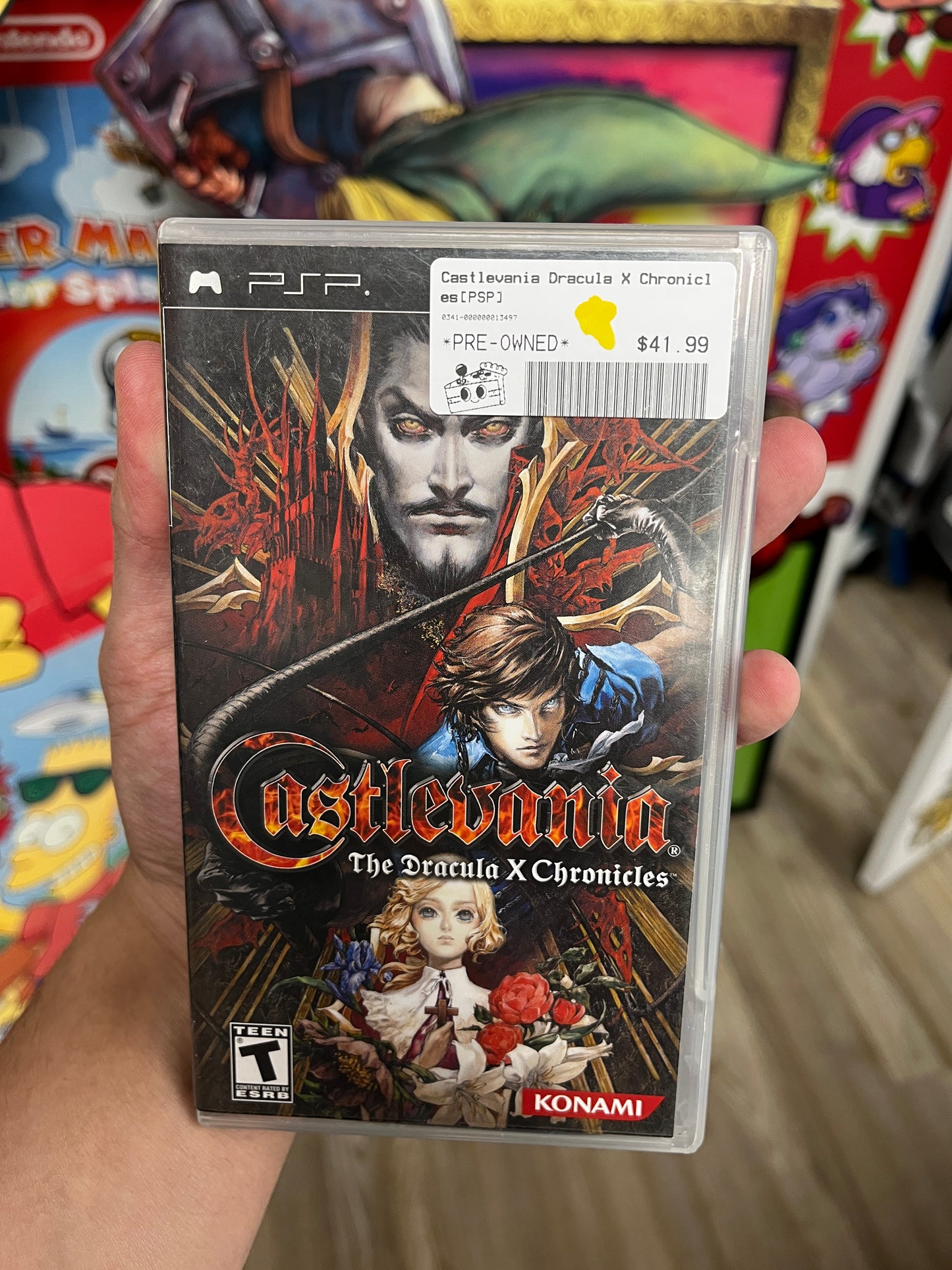 Castlevania Dracula X Chronicles PSP Complete