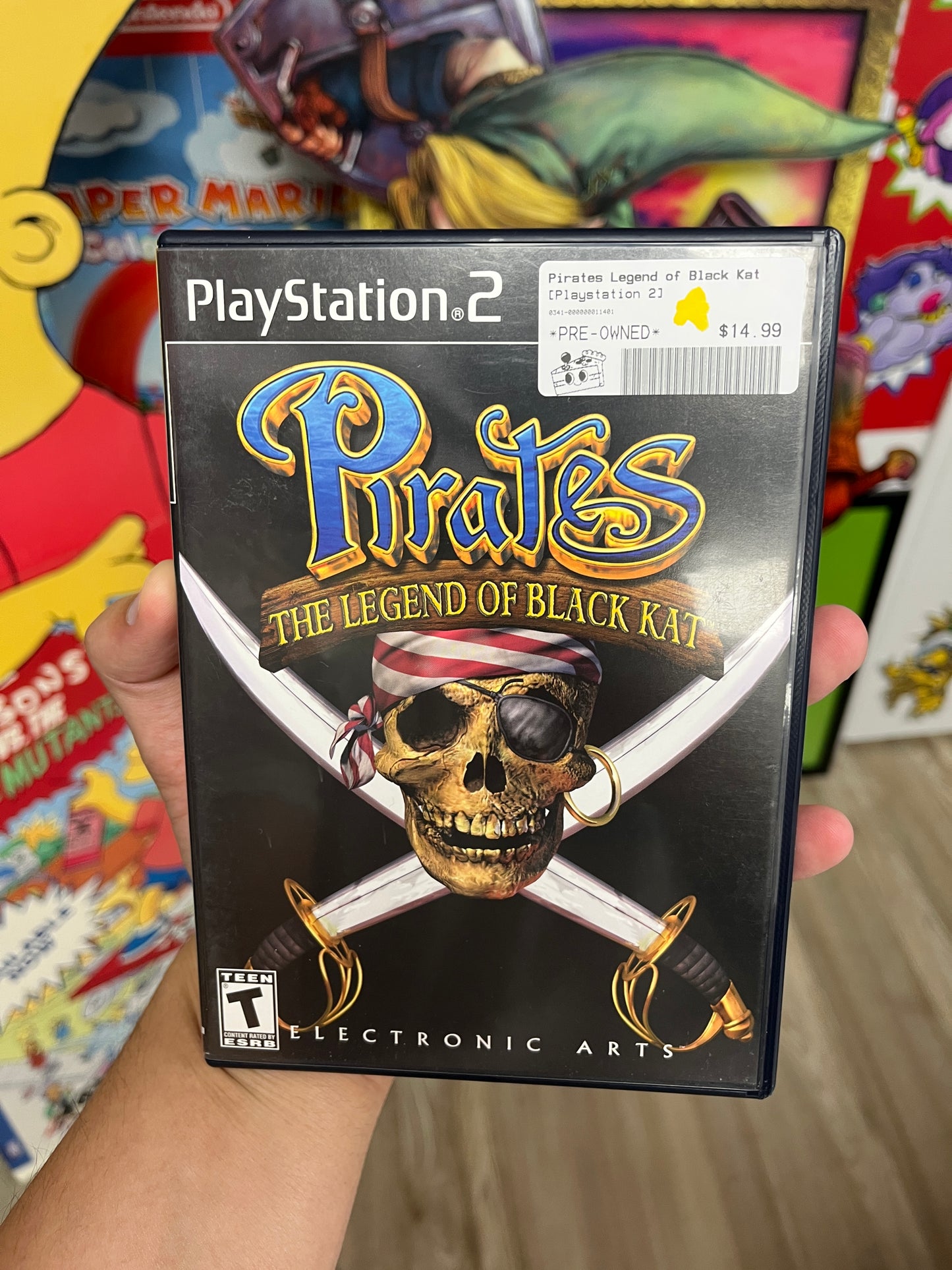 Pirates Legend of Black Kat PS2 Complete