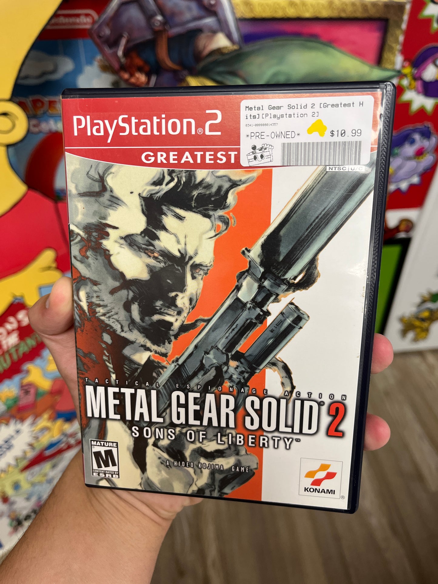 Metal Gear Solid 2 PS2 Complete