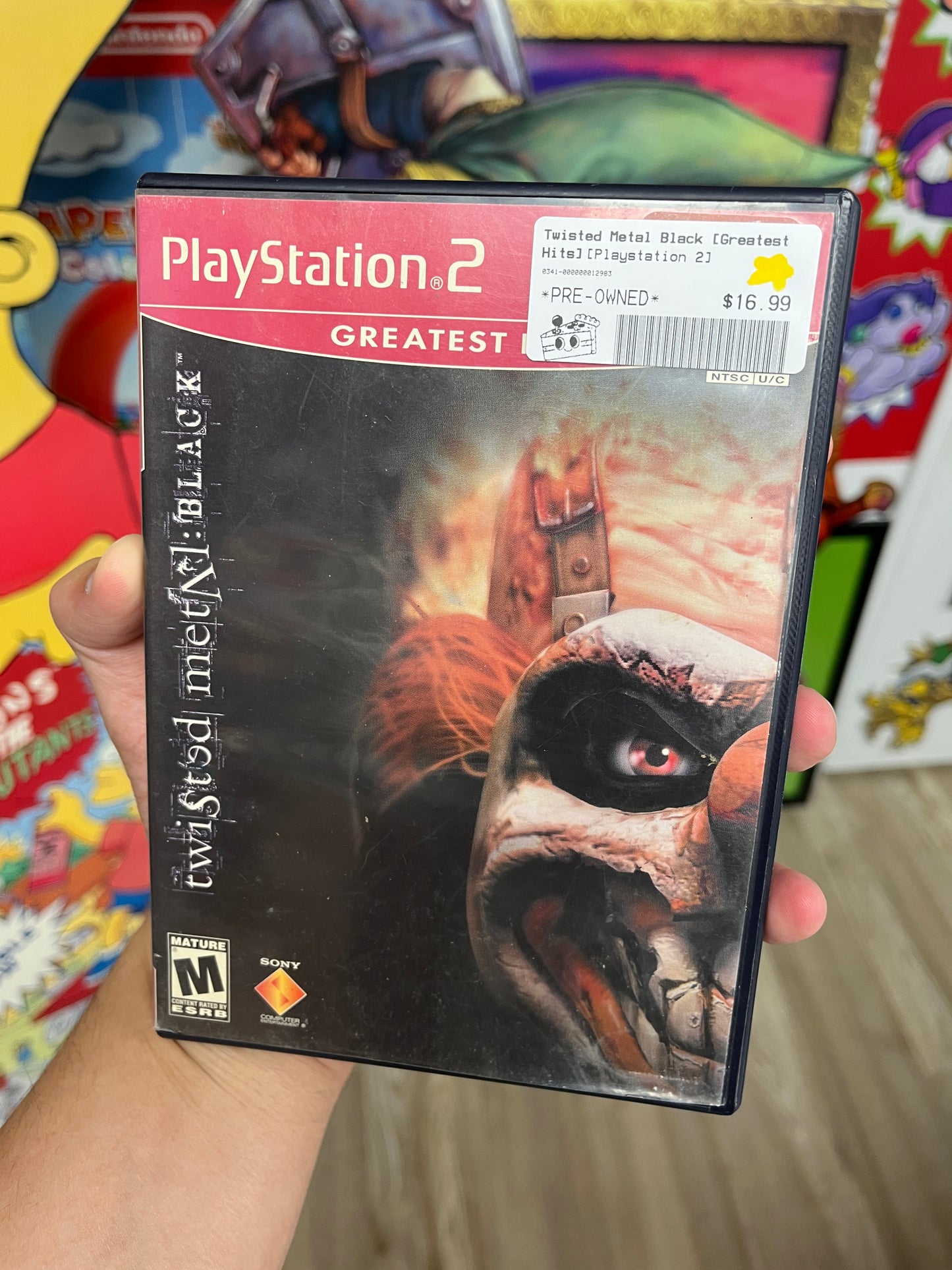 Twisted Metal Black PS2 Complete
