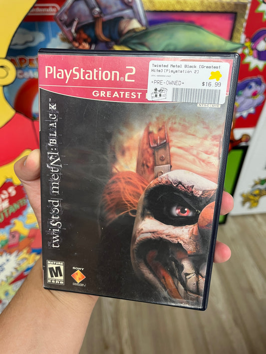Twisted Metal Black PS2 Complete