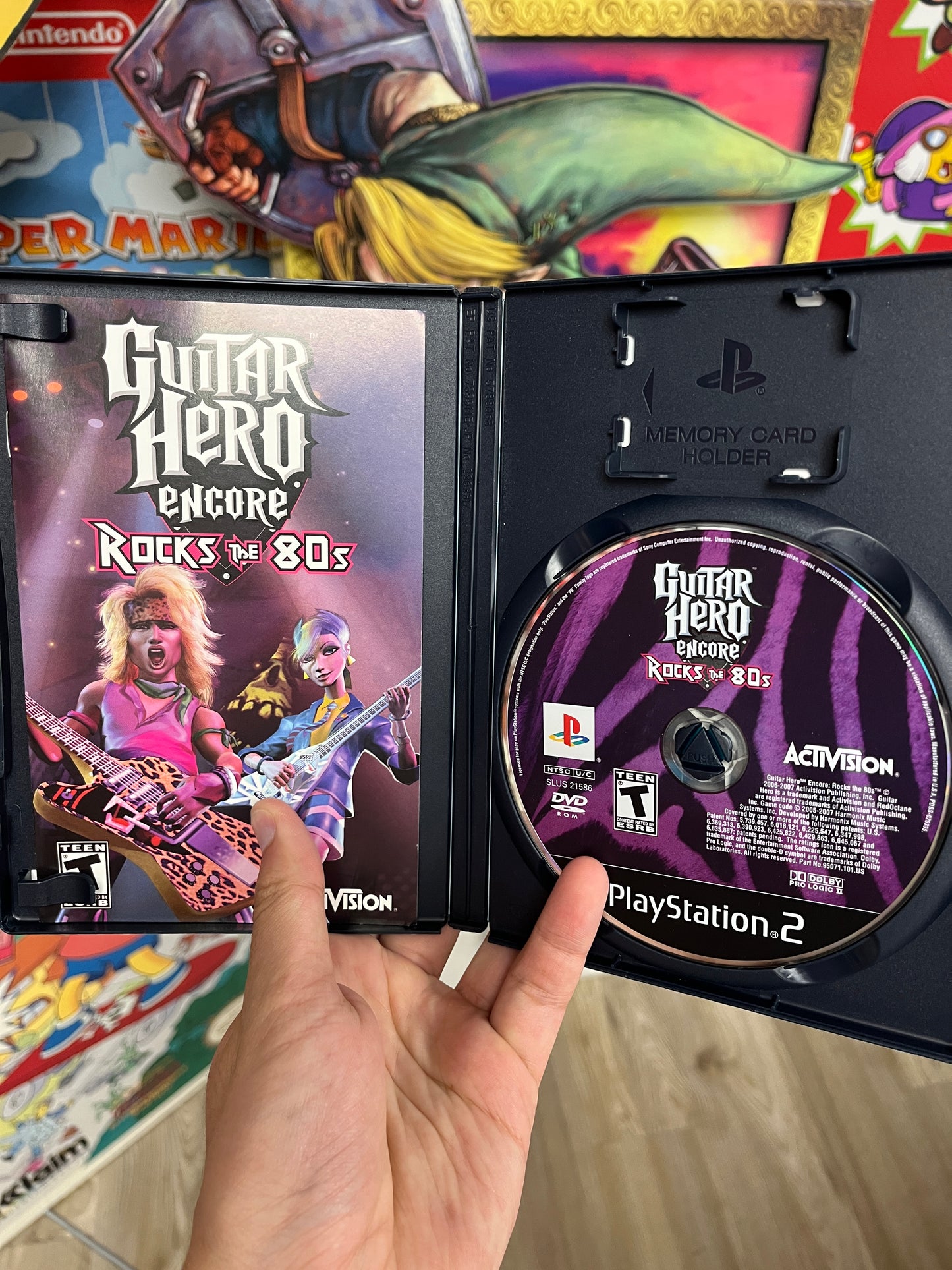 Guitar Hero Encore Rocks the 80's PS2 Complete