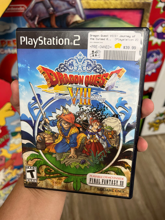 Dragon Quest VIII PS2 Complete