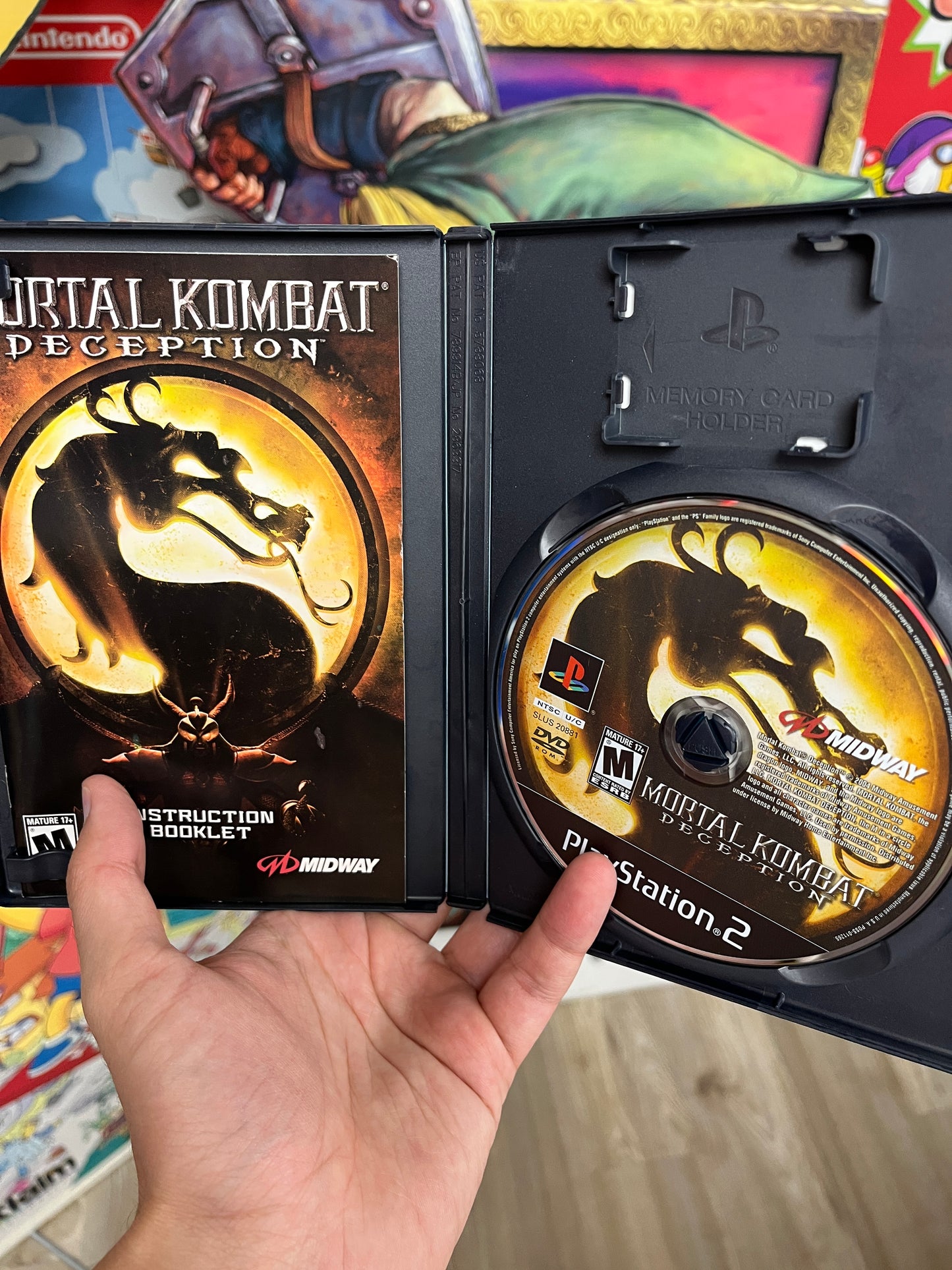 Mortal Kombat Deception PS2 Complete