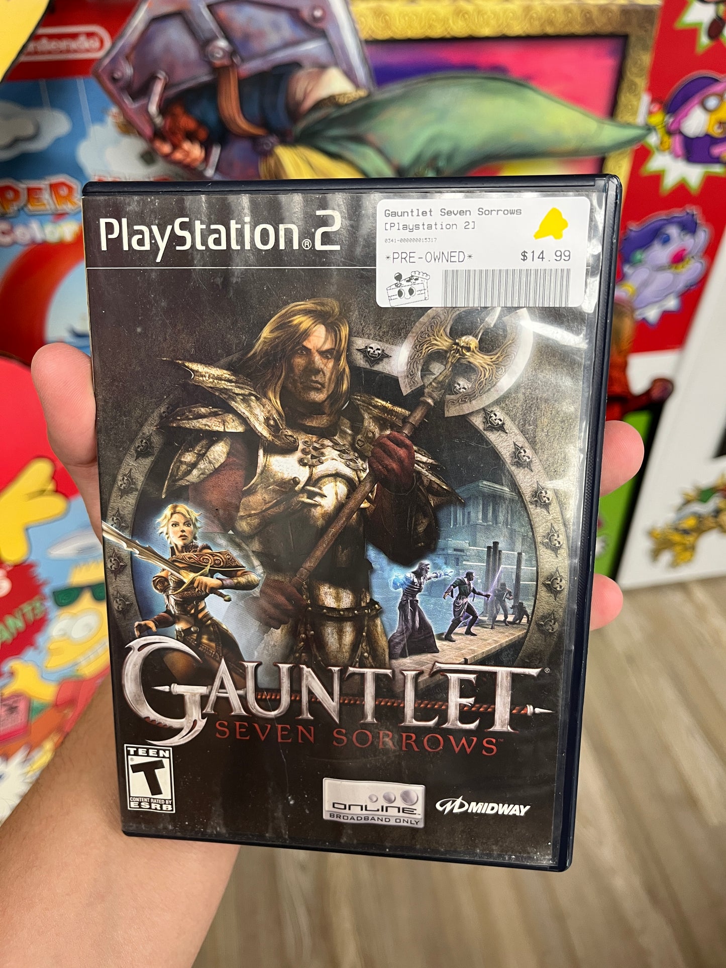 Gauntlet Seven Sorrows PS2 Complete