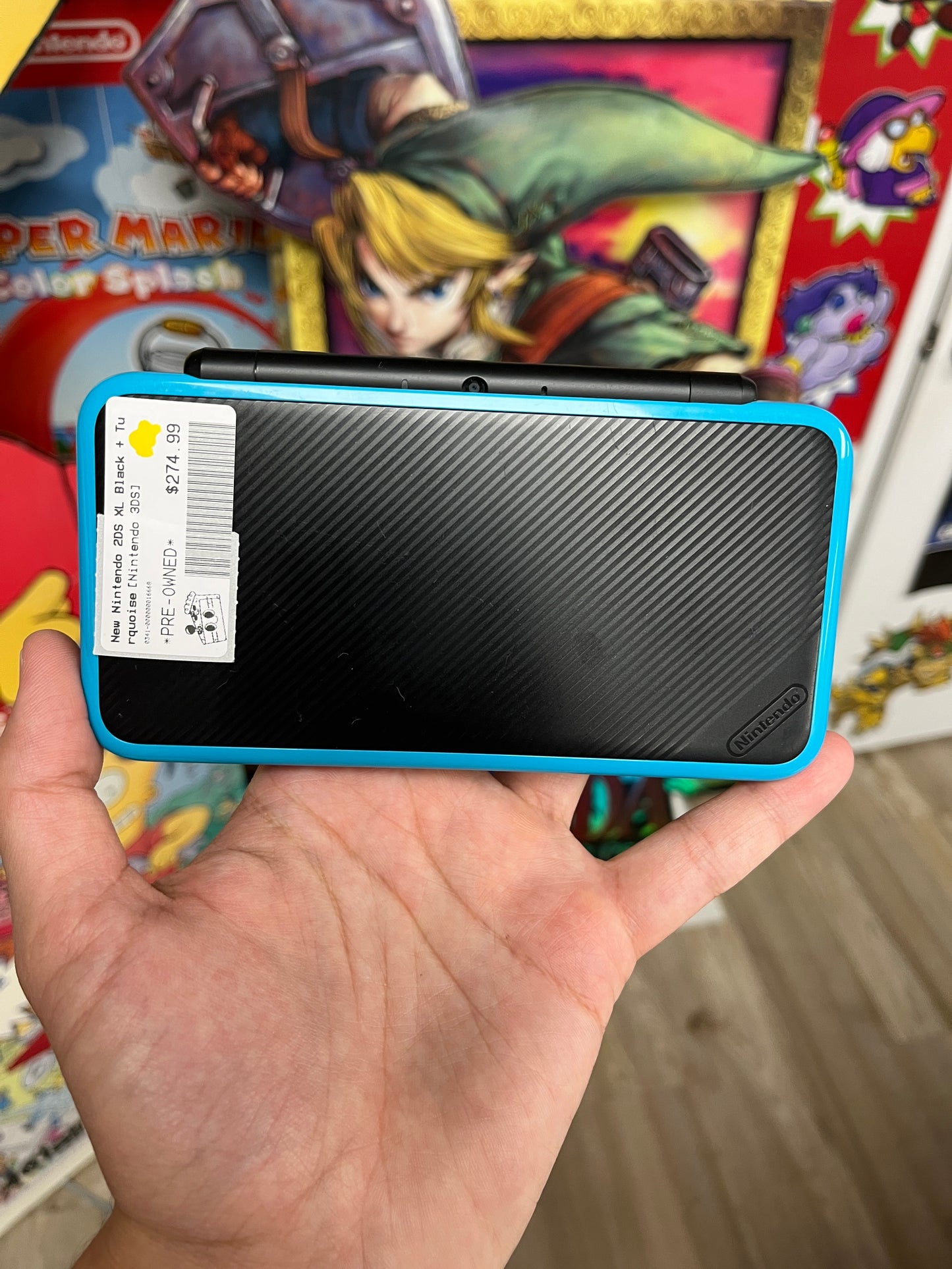 New 2DS Blue W/ Charger