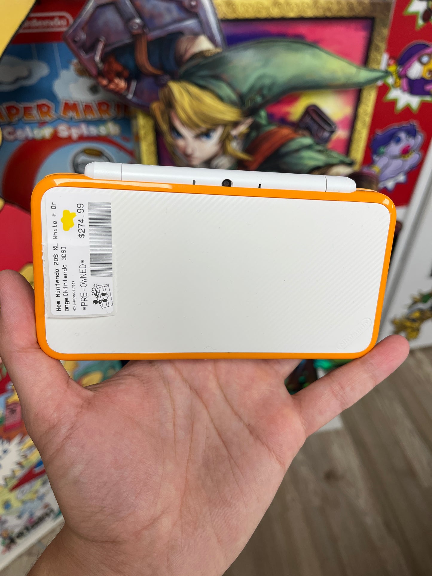New 2DS Orange W/ Charger