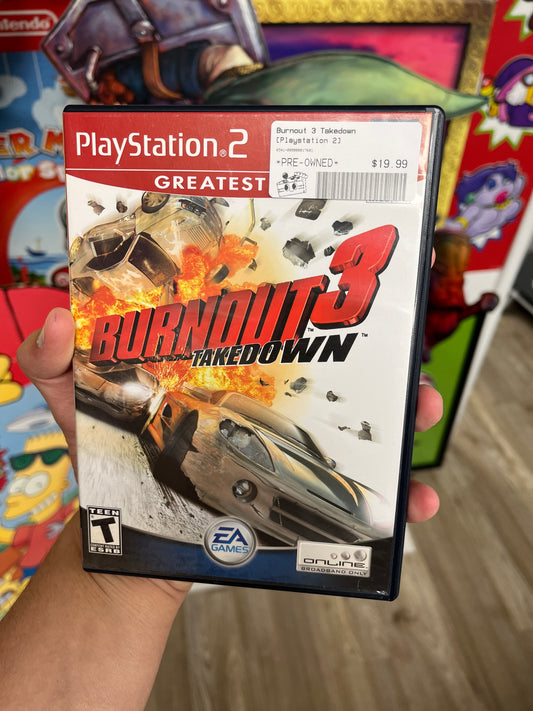 Burnout 3 Takedown PS2 Complete