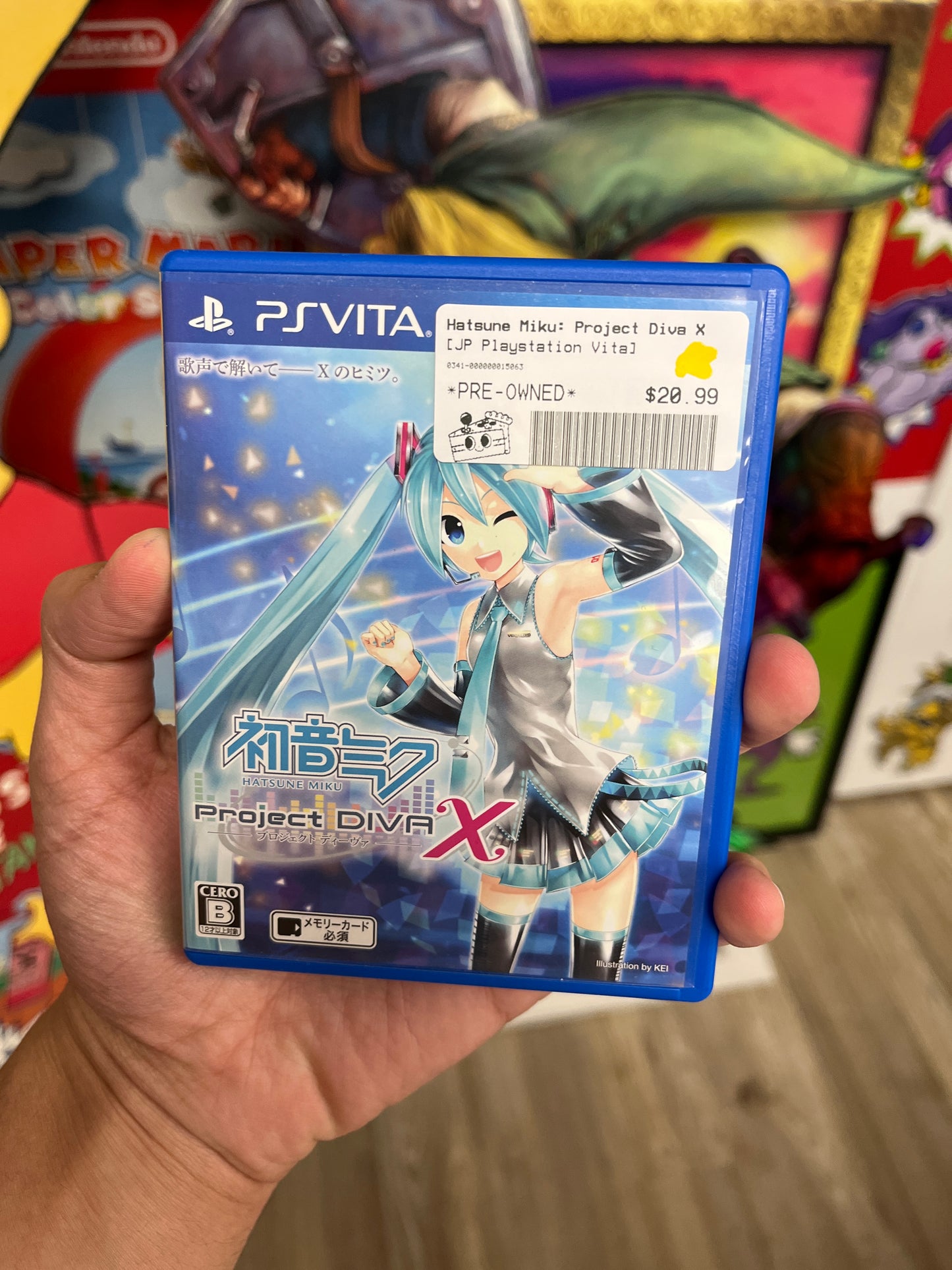 Hatsune Miku Project Diva X JP PS Vita