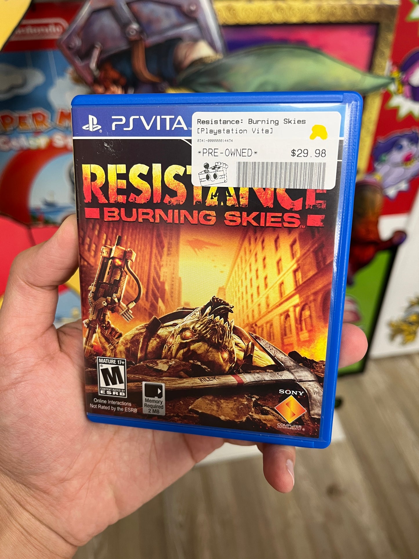 Resistance: Burning Skies PS Vita