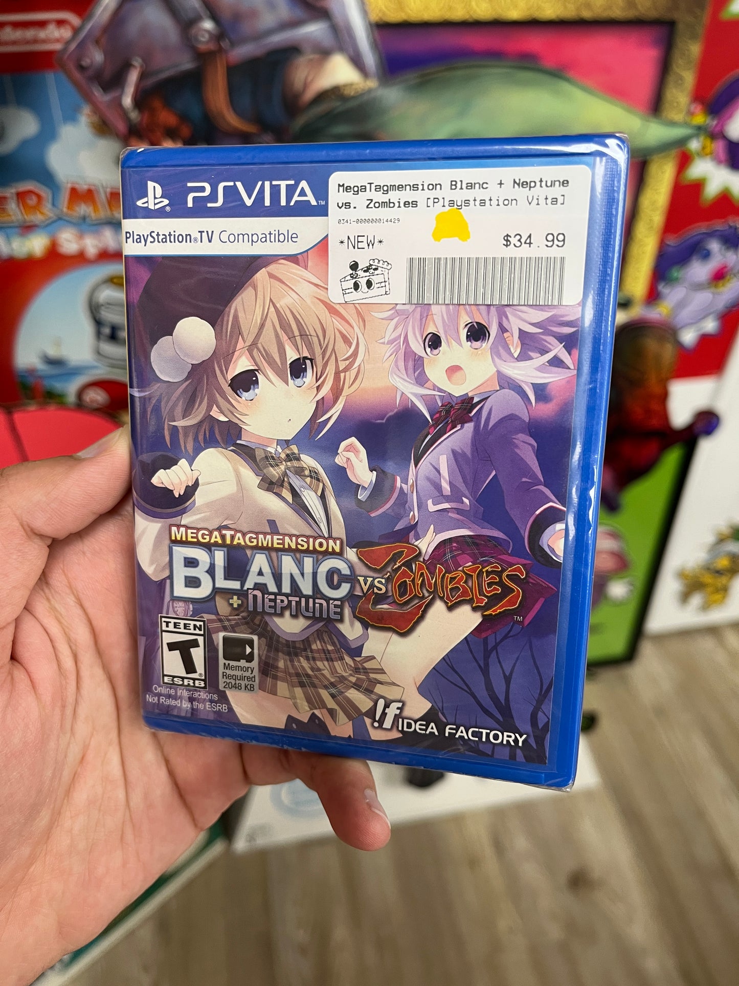 MegaTagmension Blanc + Neptune Vs. Zombies PS Vita
