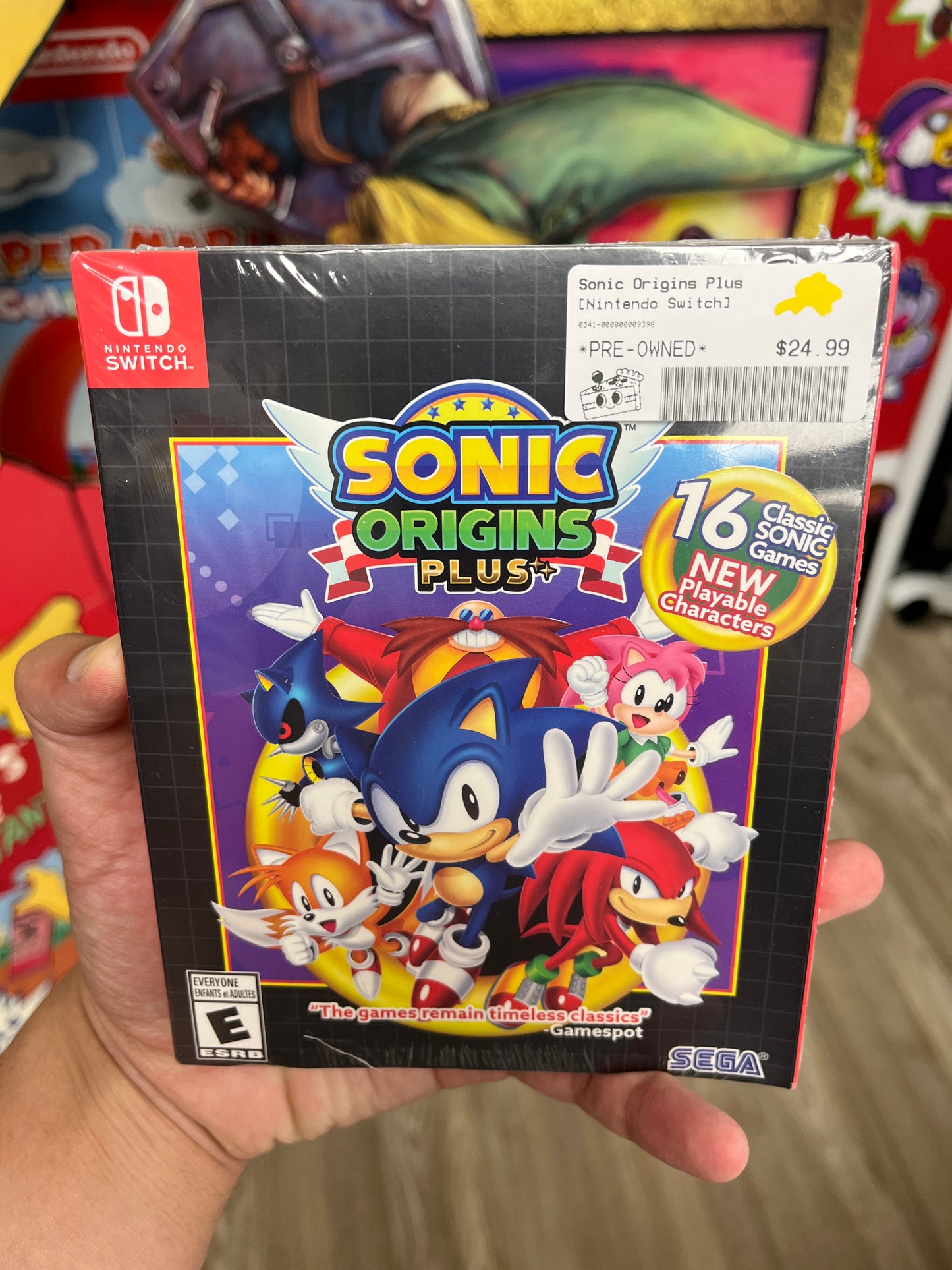 Sonic Origins Plus Switch Sealed