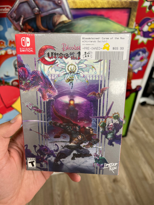 Bloodstained: Curse of the Moon Switch Sealed
