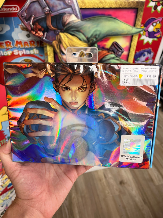 Street Fighter 15th Anniversary Chun-Li Controller Boxed