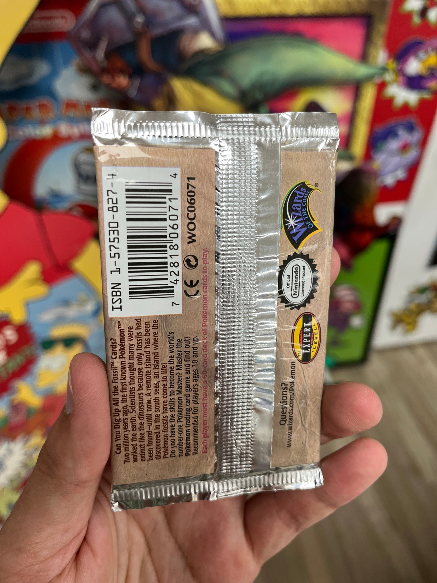 Pokemon Fossil Booster Pack Sealed