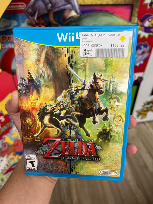 Zelda Twilight Princess HD Wii U Complete