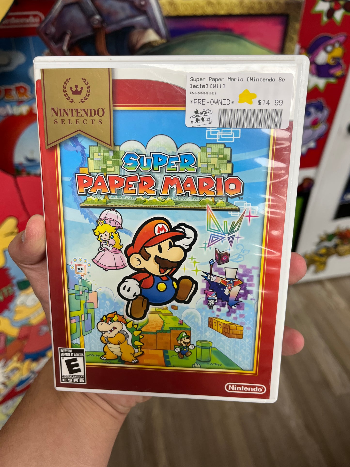 Super Paper Mario Wii Boxed