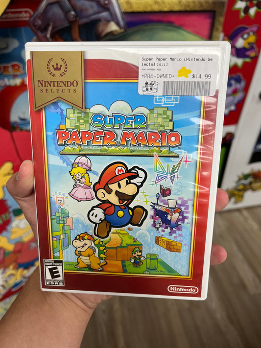 Super Paper Mario Wii Boxed