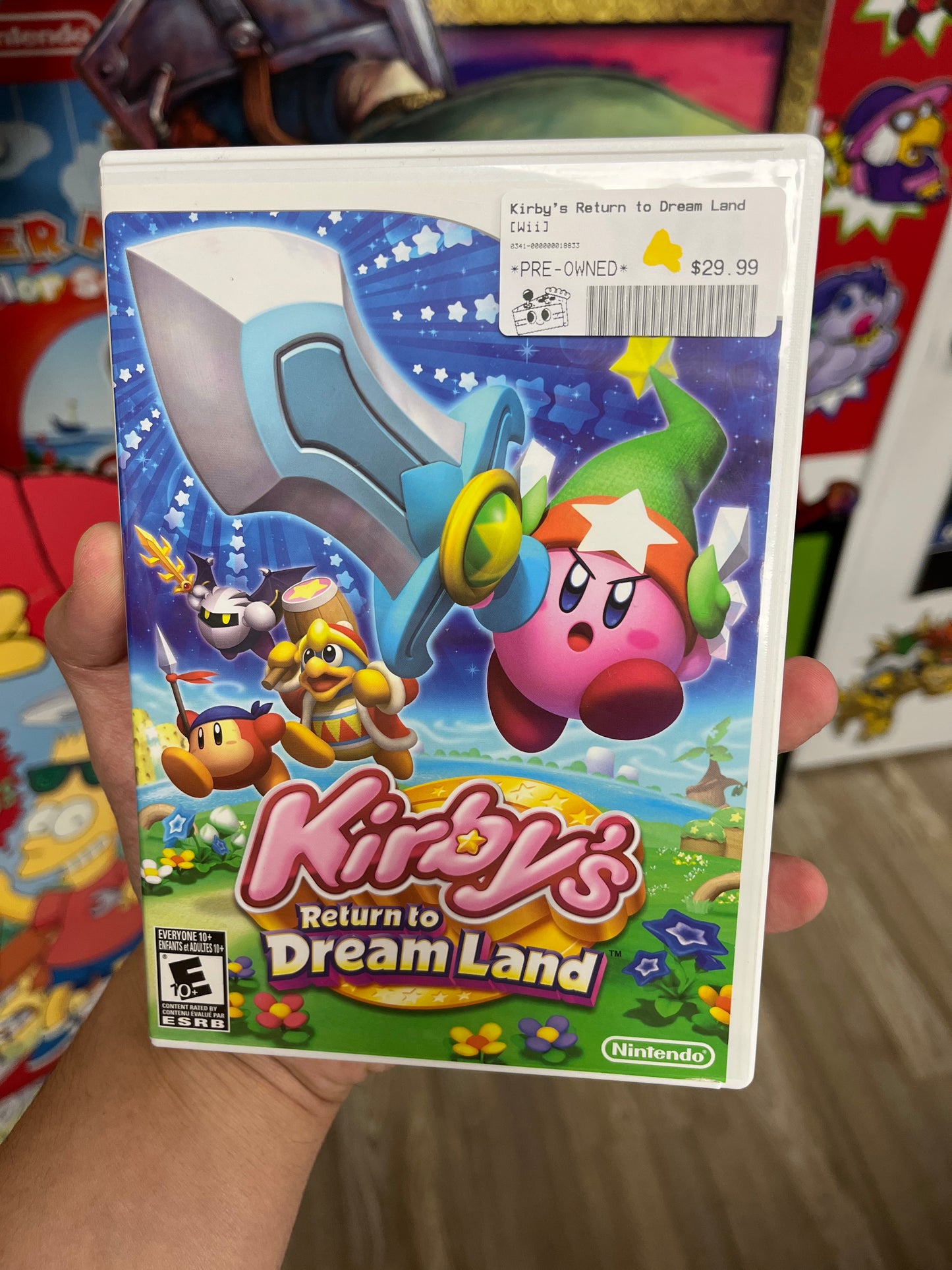 Kirby's Return to Dream Land Wii Complete