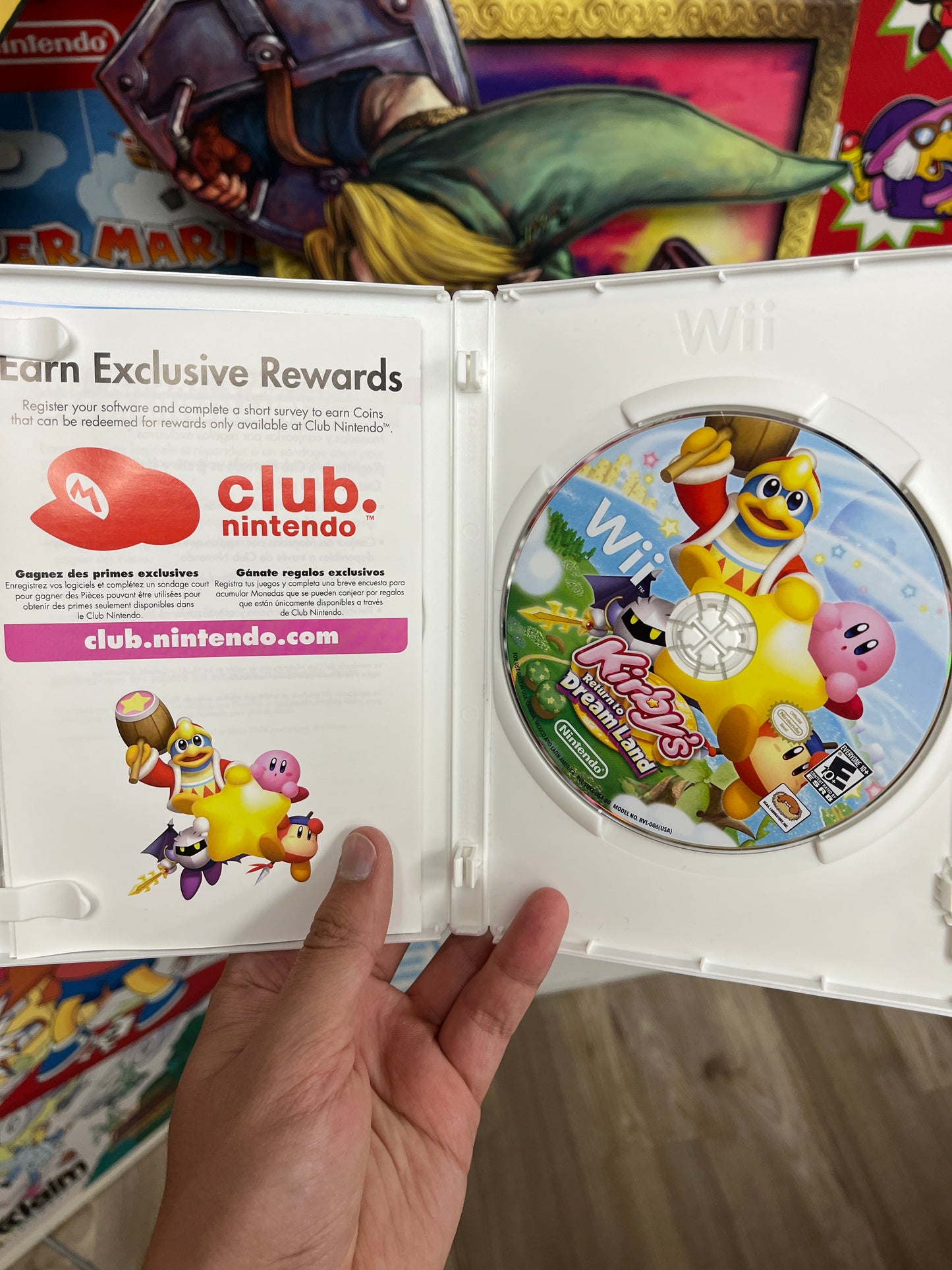 Kirby's Return to Dream Land Wii Complete