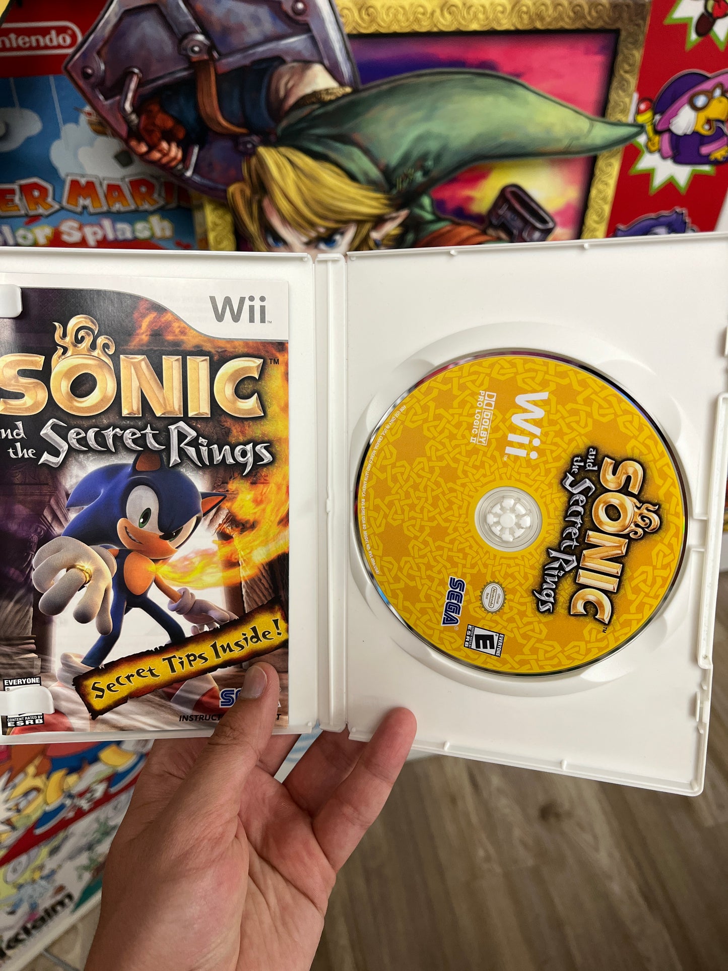 Sonic and the Secret Rings Wii Complete