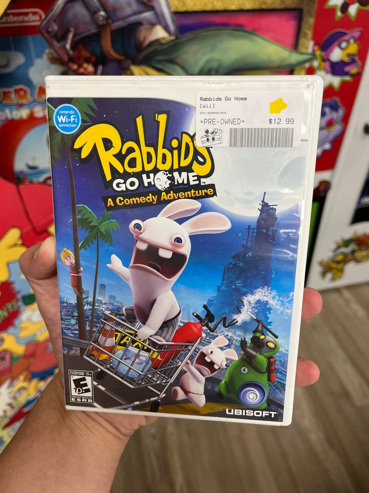 Rabbids Go Home Wii Complete